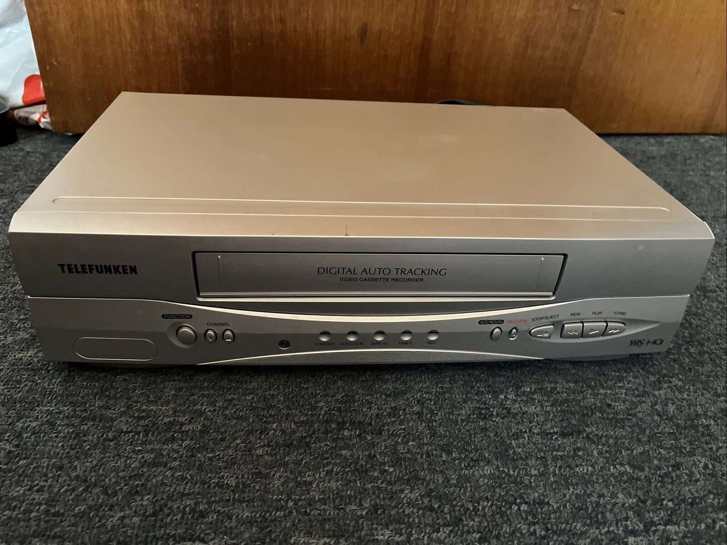 Telefunken TVCR210B VCR Recorder VHS Player