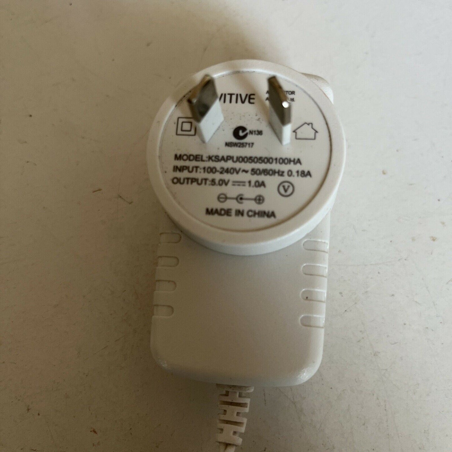 Genuine Revitive KSAPU0050500100HA AC Adapter 5V 1A Power Supply