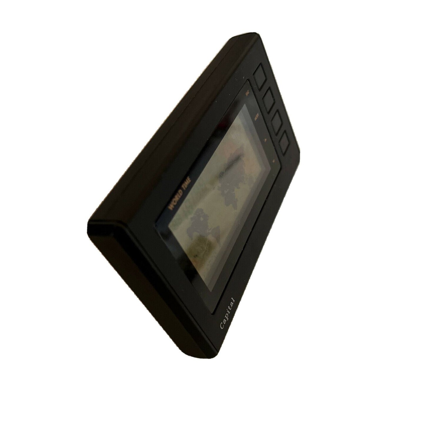 Capital World Time Portable Alarm Travel Clock