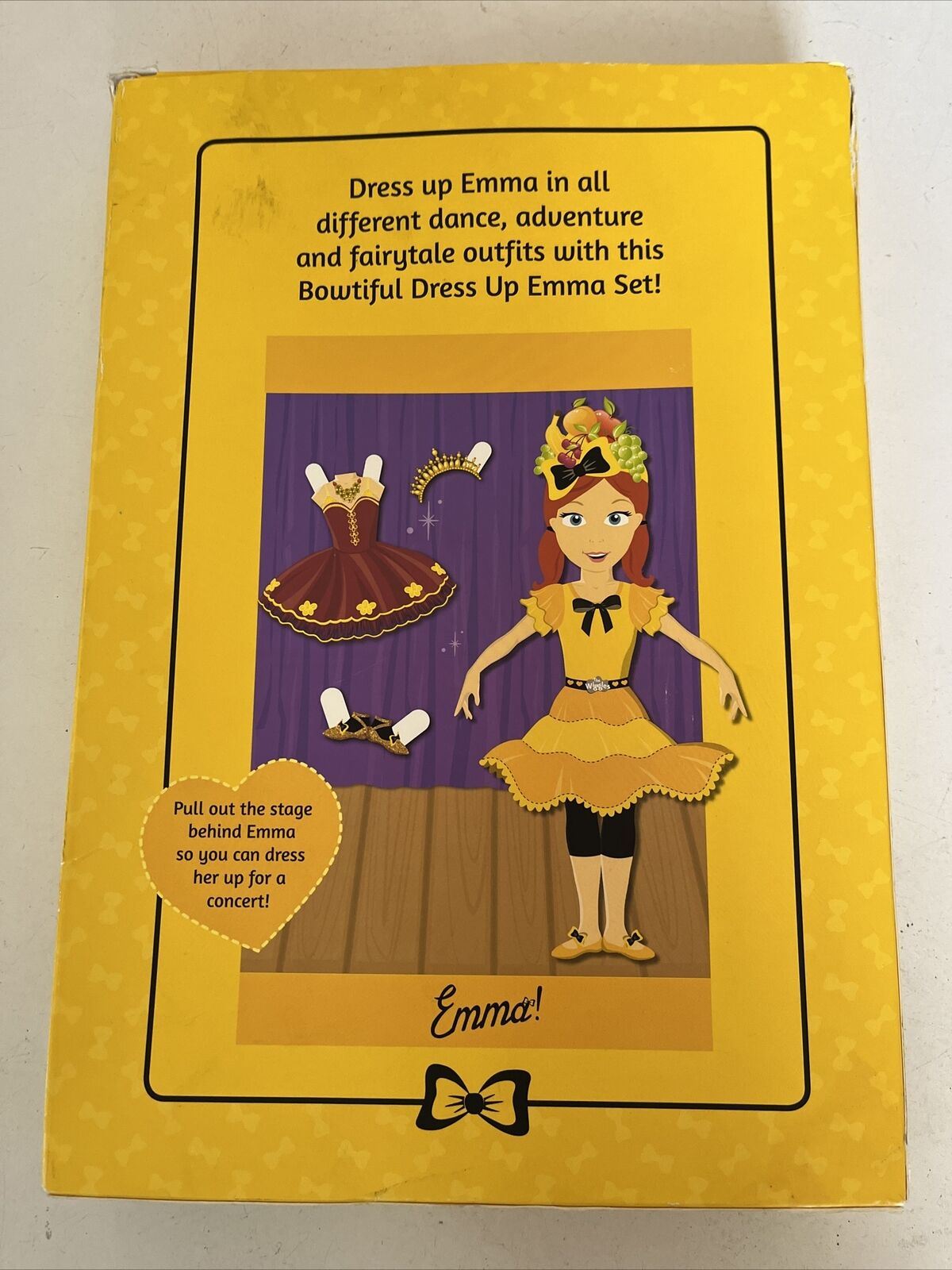 The Wiggles Emma! Fancy Dress-Up Book Premium Paper Doll Set by The Wiggles...