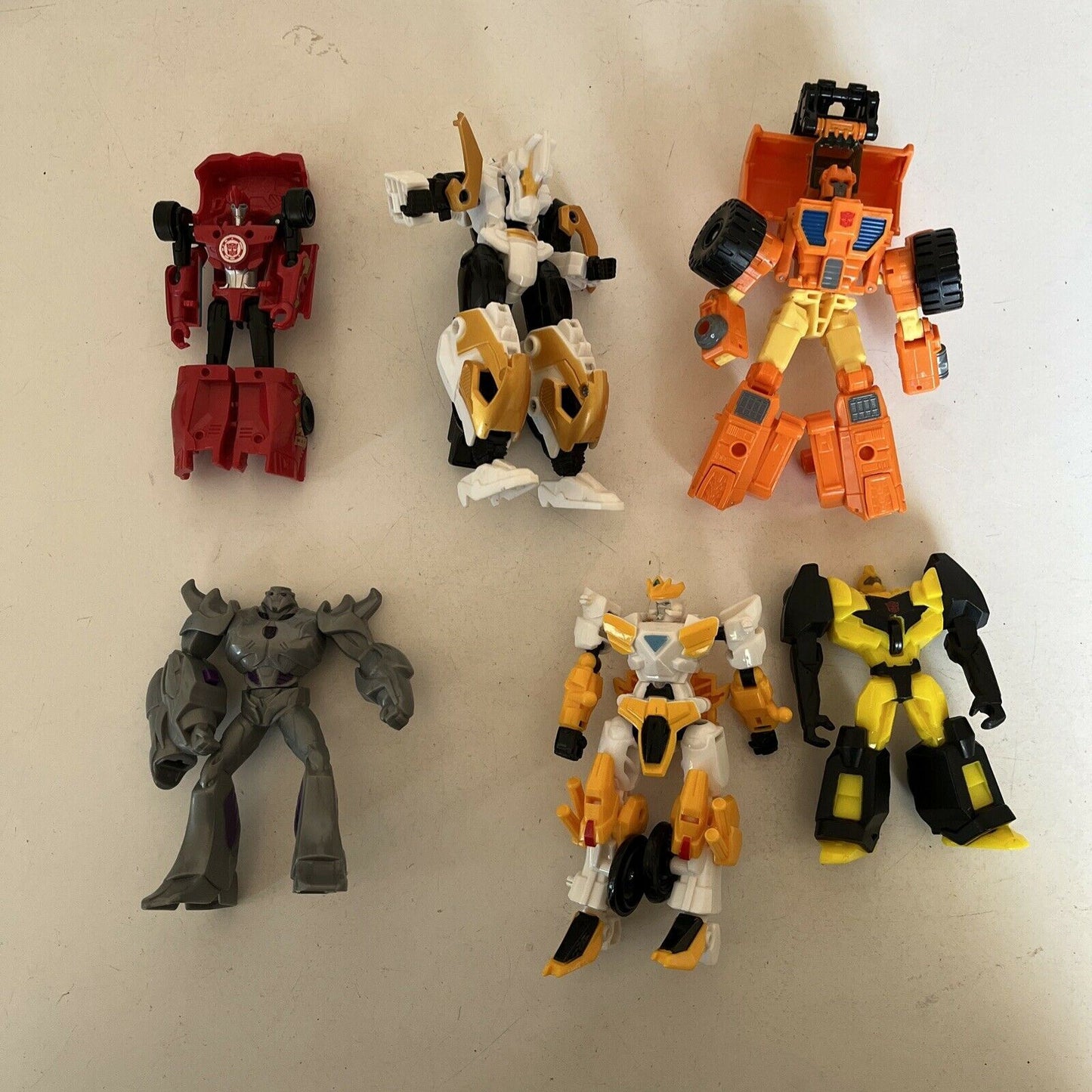 6x Transformers Bulk Lot Figures - Constructicon, megatron, etc