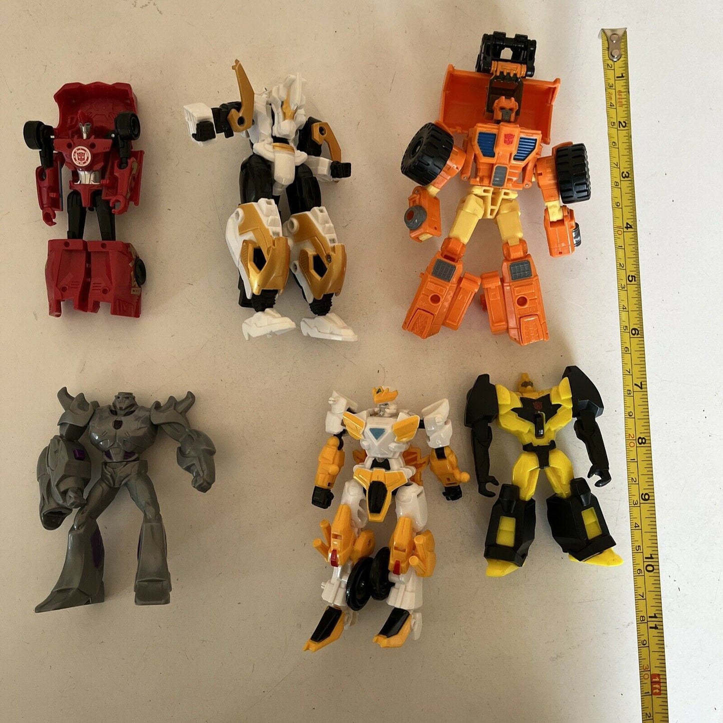 6x Transformers Bulk Lot Figures - Constructicon, megatron, etc