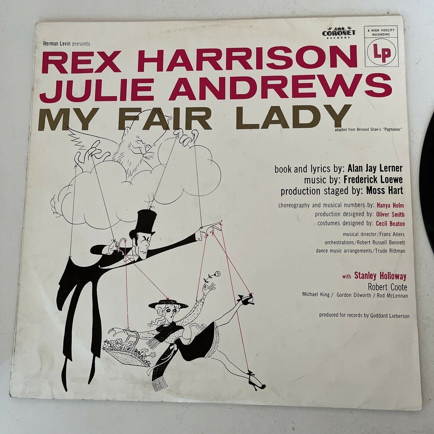 Rex Harrison, Julie Andrews – My Fair Lady [Original Vinyl Record] 1959