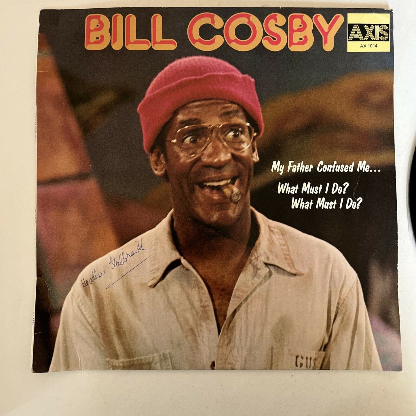 Bill Cosby – My Father Confused Me... What Must I Do? Vinyl Record LP 12" 1977