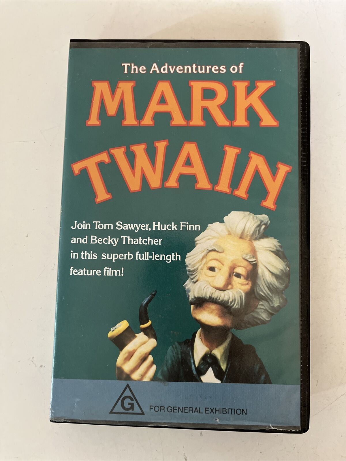 The Adventures Of Mark Twain VHS PAL Animated Claymation Film 1985