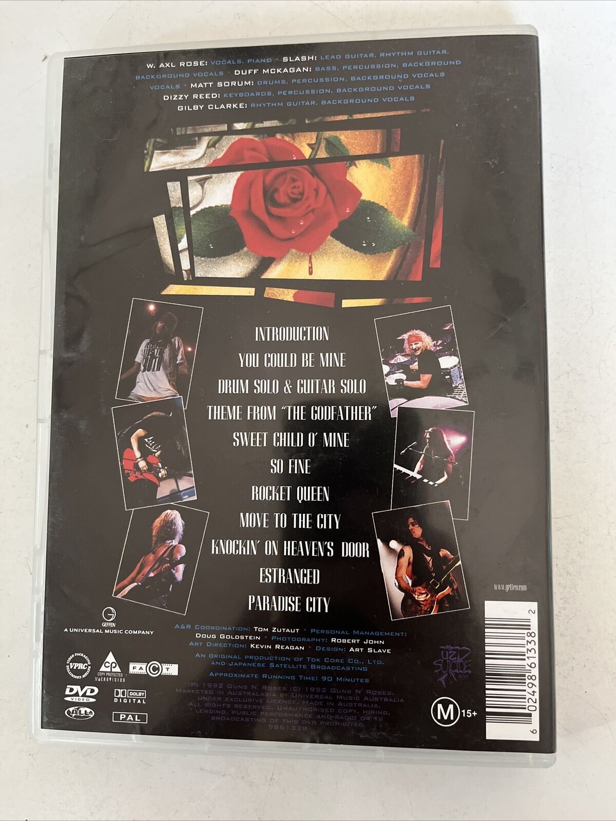 Guns N Roses - Use Your Illusion II World Tour - 1992 In Tokyo (DVD) All Regions