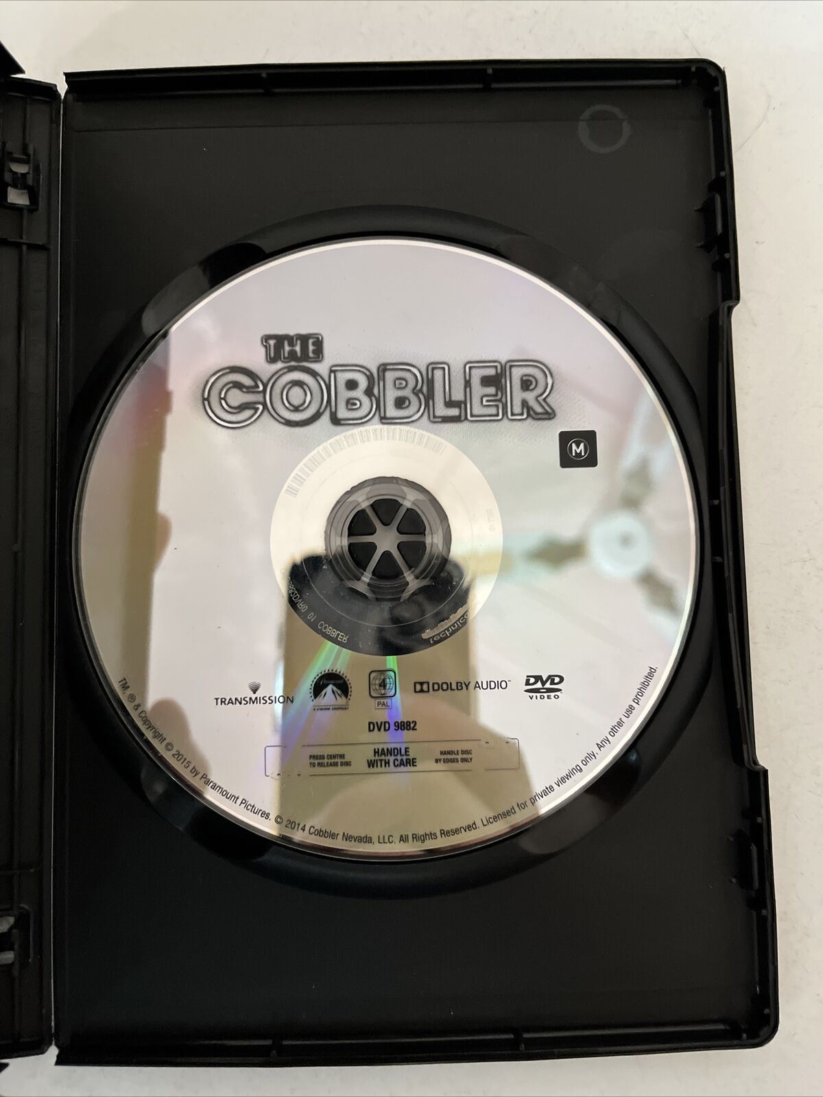 The Cobbler (DVD, 2014) Dan Stevens, Adam Sandler, Steve Buscemi. Region 4