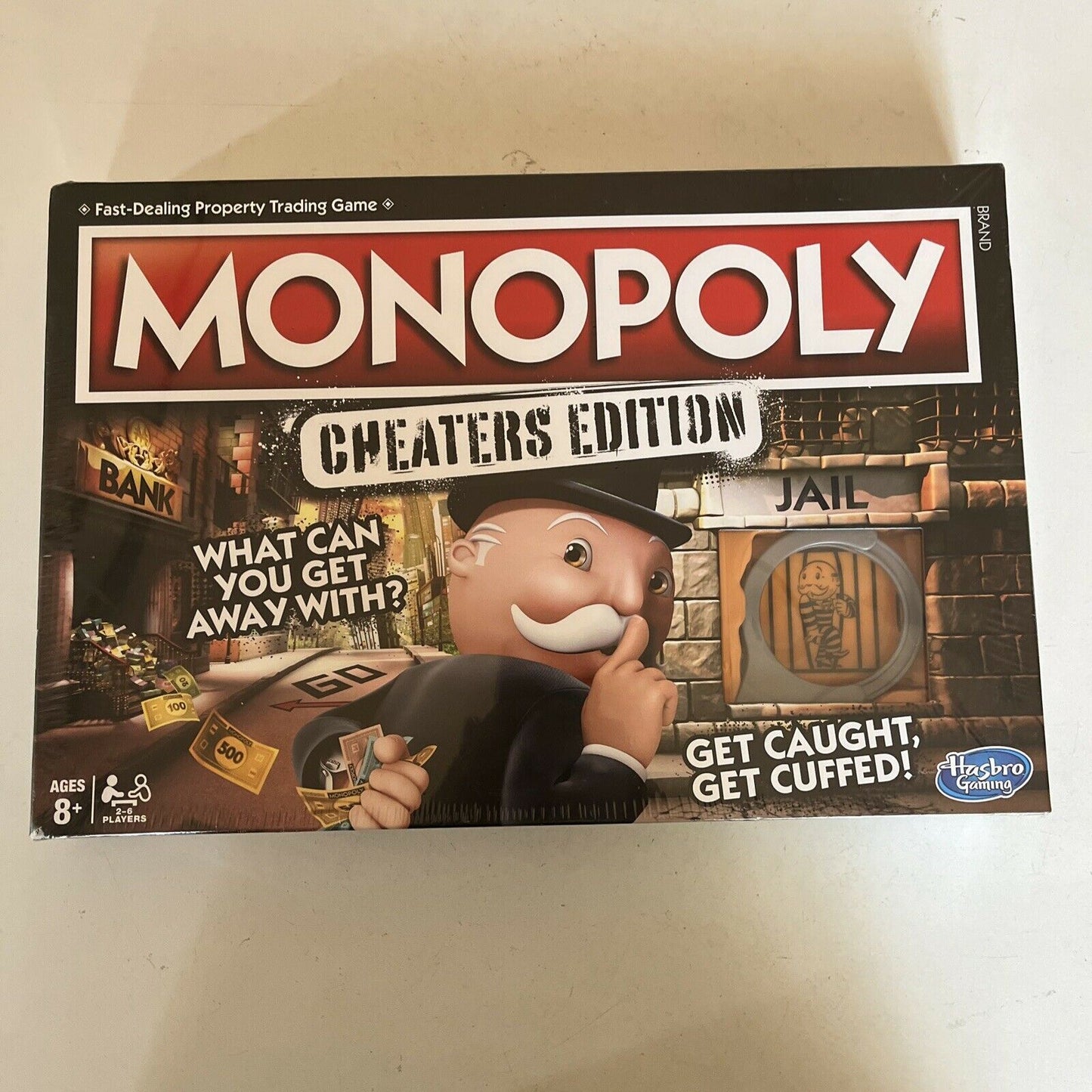 *New Sealed* Hasbro Monopoly Board Game Cheaters Edition