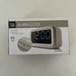 Anko White Calendar Temperature Alarm Clock