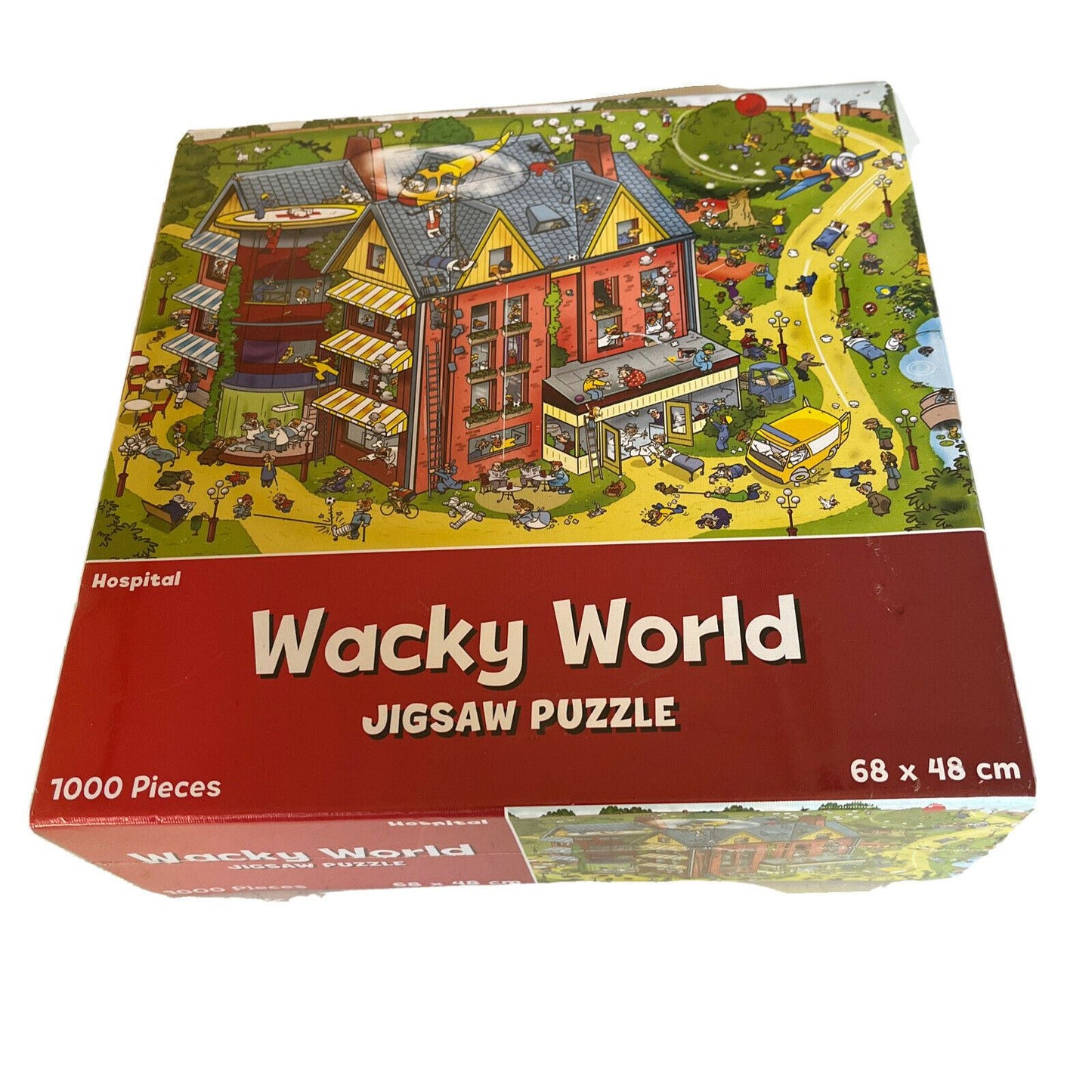 *New Sealed* Wacky World Jigsaw Puzzle Hospital 1000 Pieces 68 X 48 cm