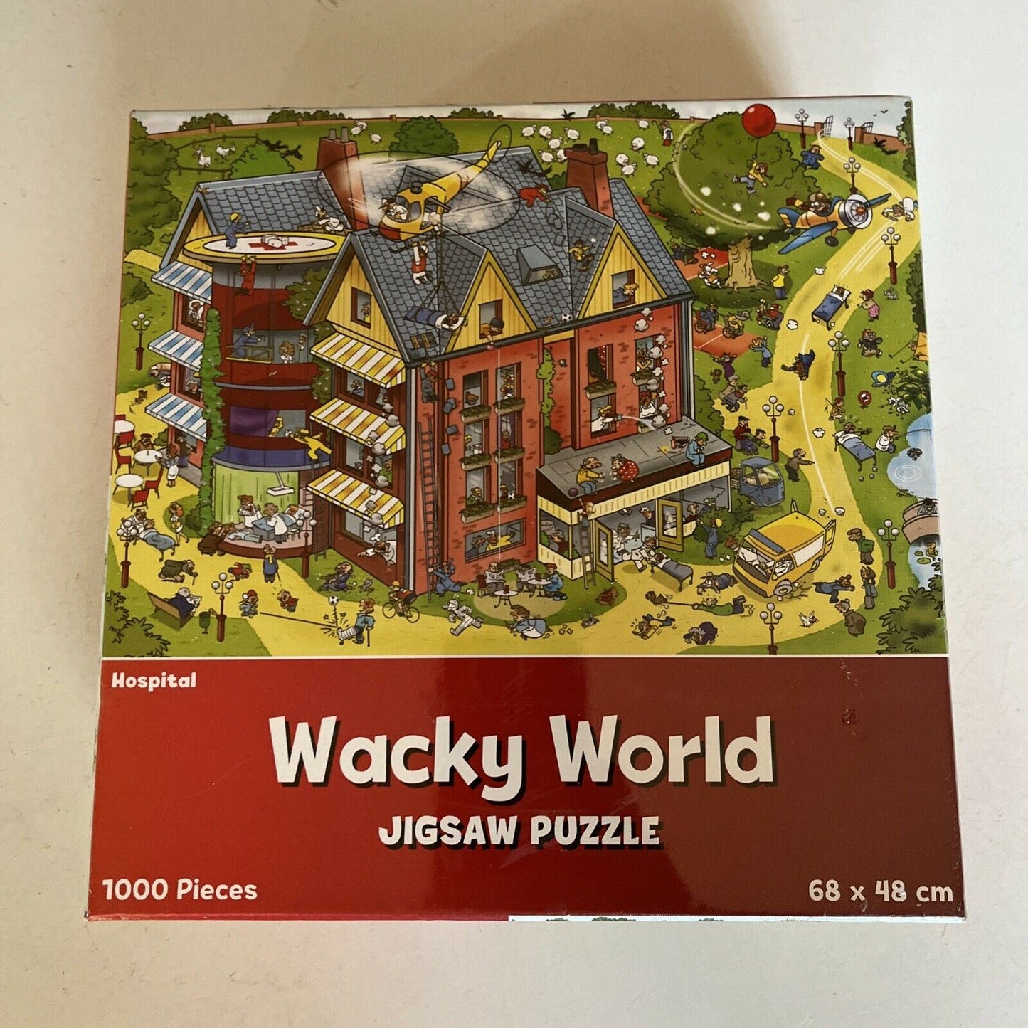 *New Sealed* Wacky World Jigsaw Puzzle Hospital 1000 Pieces 68 X 48 cm