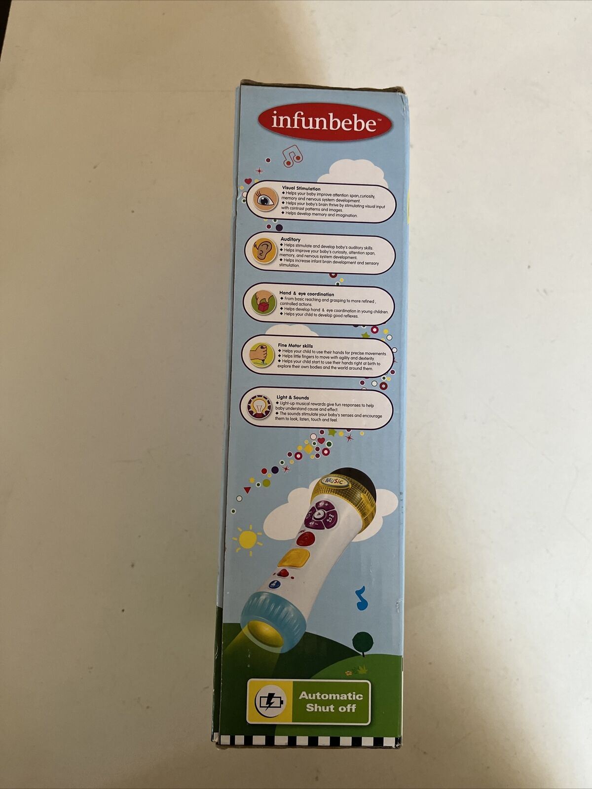 Infunbebe Musical Recording Microphone / Suitable for Ages 1.5+ Years