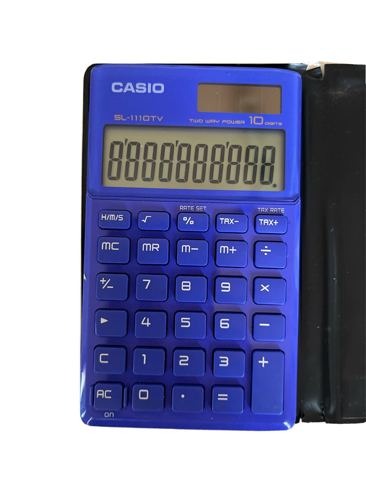 Casio SL-1110TV Tax Solar Powered Calculator