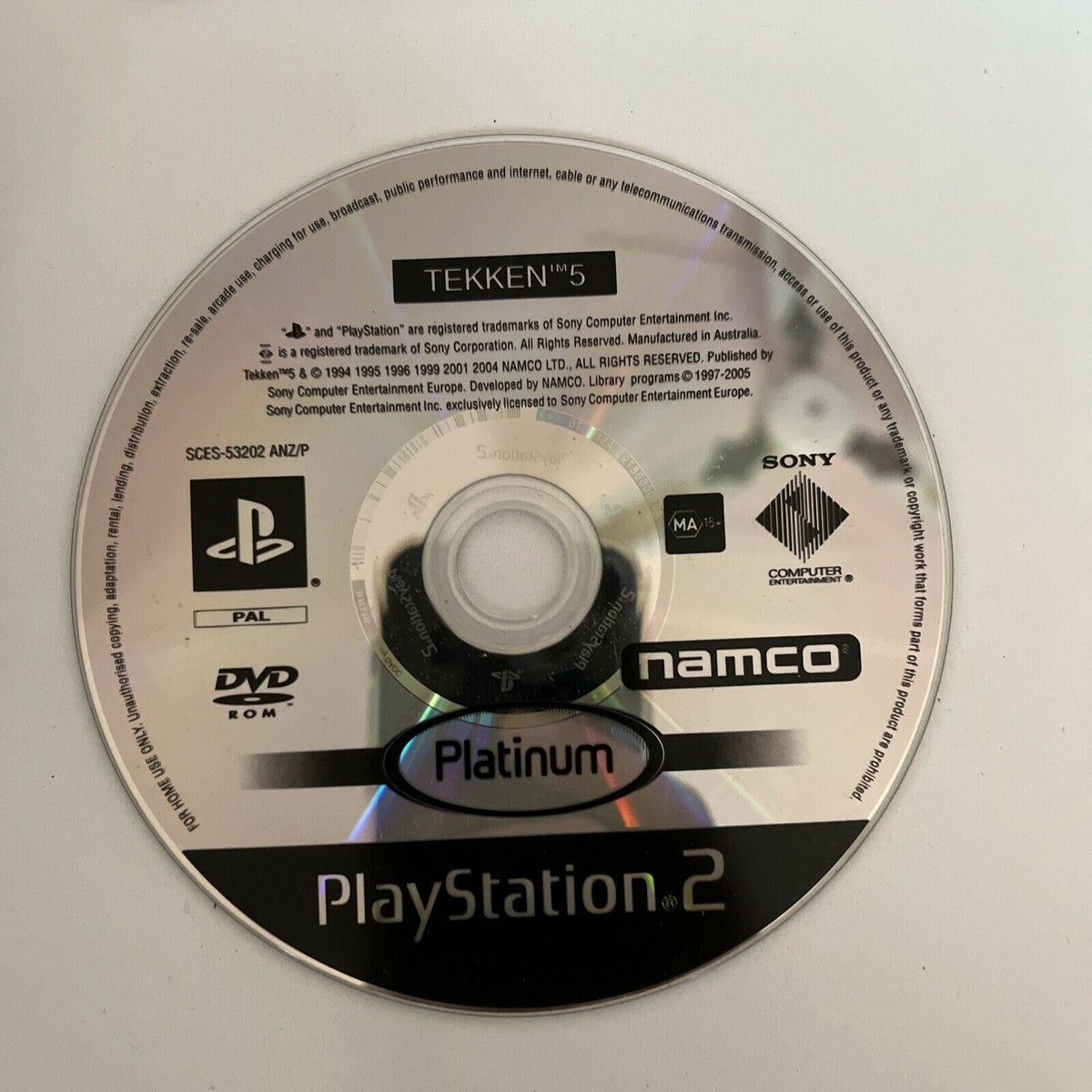 Jeux Vidéo Tekken 5 (Platinum) PlayStation 2 (PS2) d'occasion Jeux Vidéo Tekken 5 (Platinum) PlayStation 2 (PS2) d'occasion