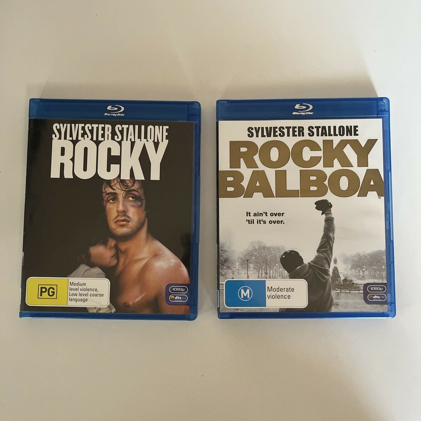 Rocky & Rocky Balboa  (Blu-ray, 1976, 2-Disc) Sylvester Stallone. Region B