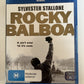 Rocky & Rocky Balboa  (Blu-ray, 1976, 2-Disc) Sylvester Stallone. Region B