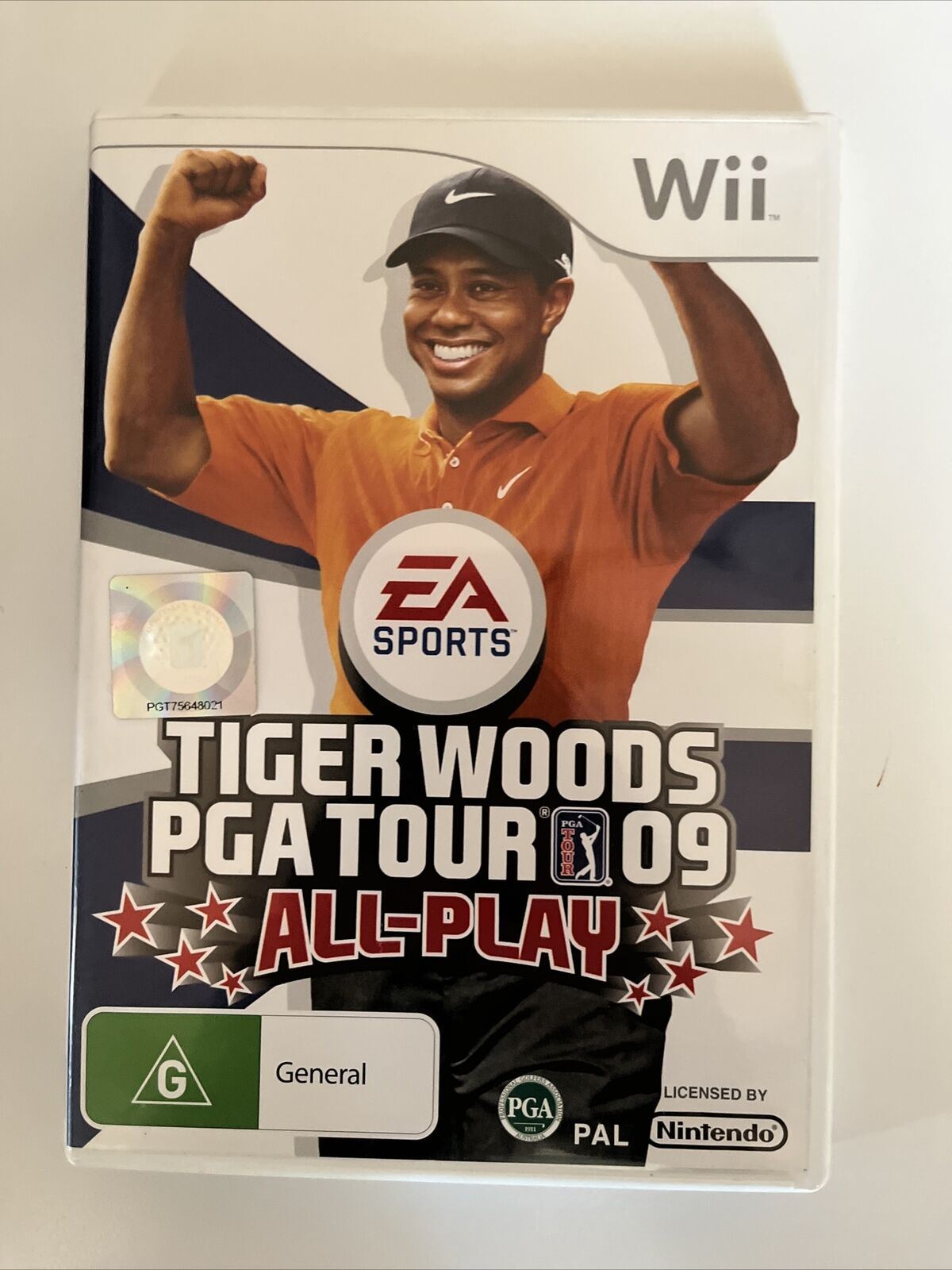 Tiger Woods PGA Tour 09 All-Play - Nintendo Wii PAL Game with Manual