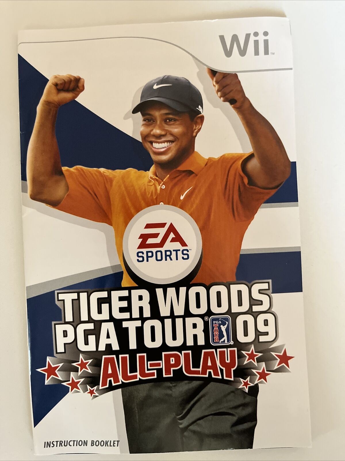 Tiger Woods PGA Tour 09 All-Play - Nintendo Wii PAL Game with Manual