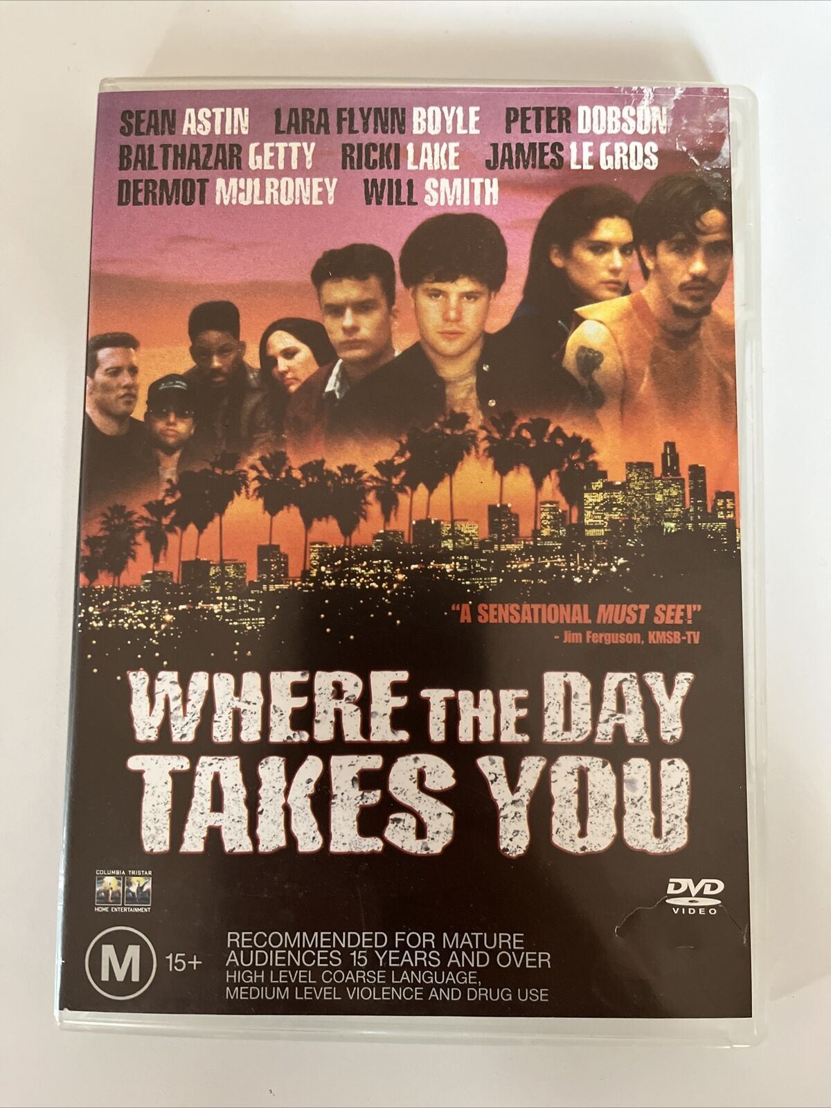 Where The Day Takes You (DVD, 1992) Will Smith, Christian Slater, Sean Astin