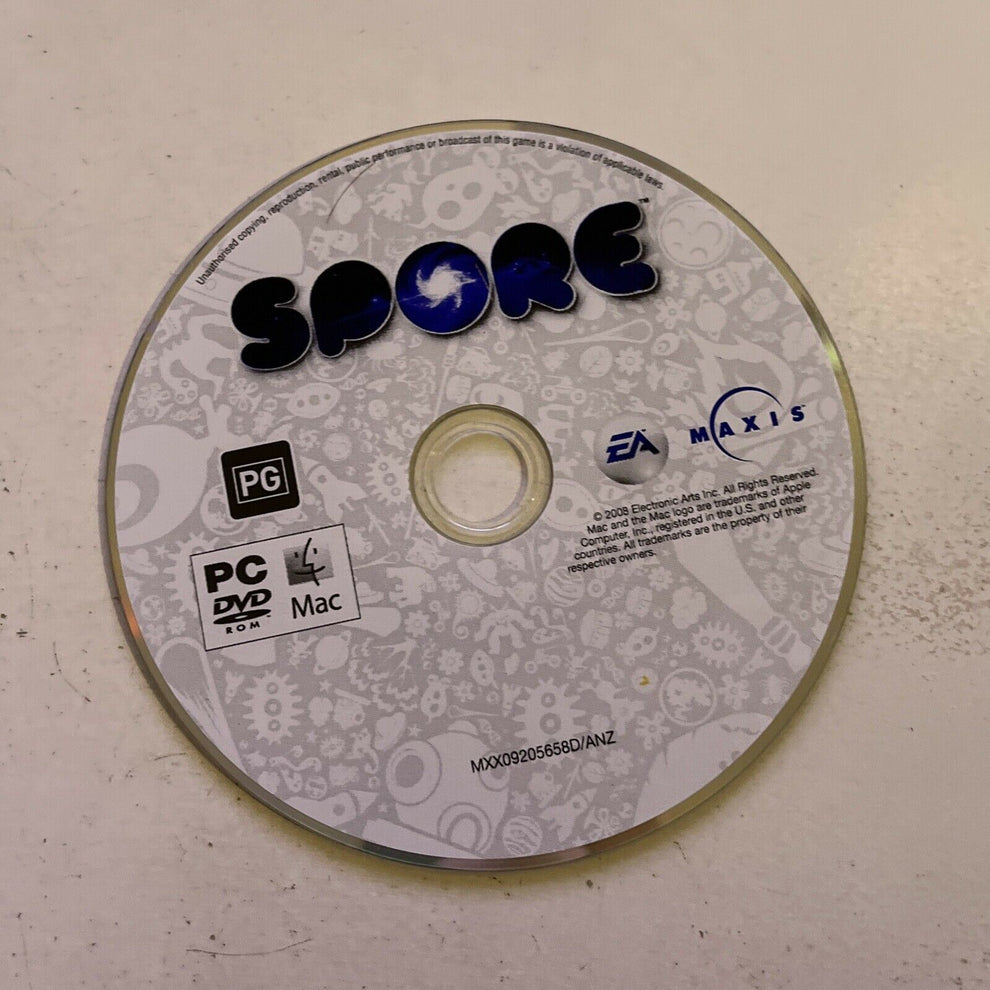 Spore - Windows PC / MAC game + Manual (from The Creator Of The SIMS ...