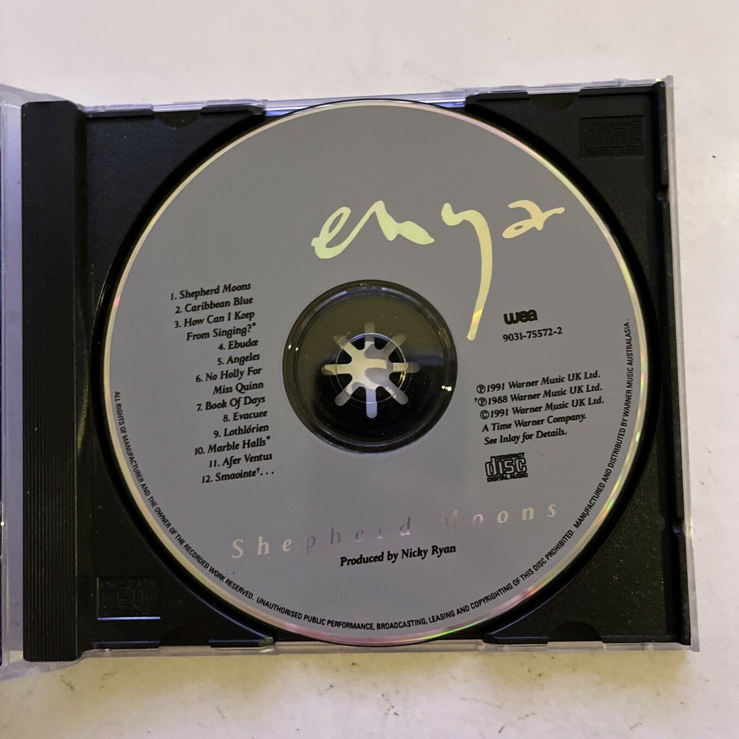 Enya – Shepherd Moons (CD, 1991) Album