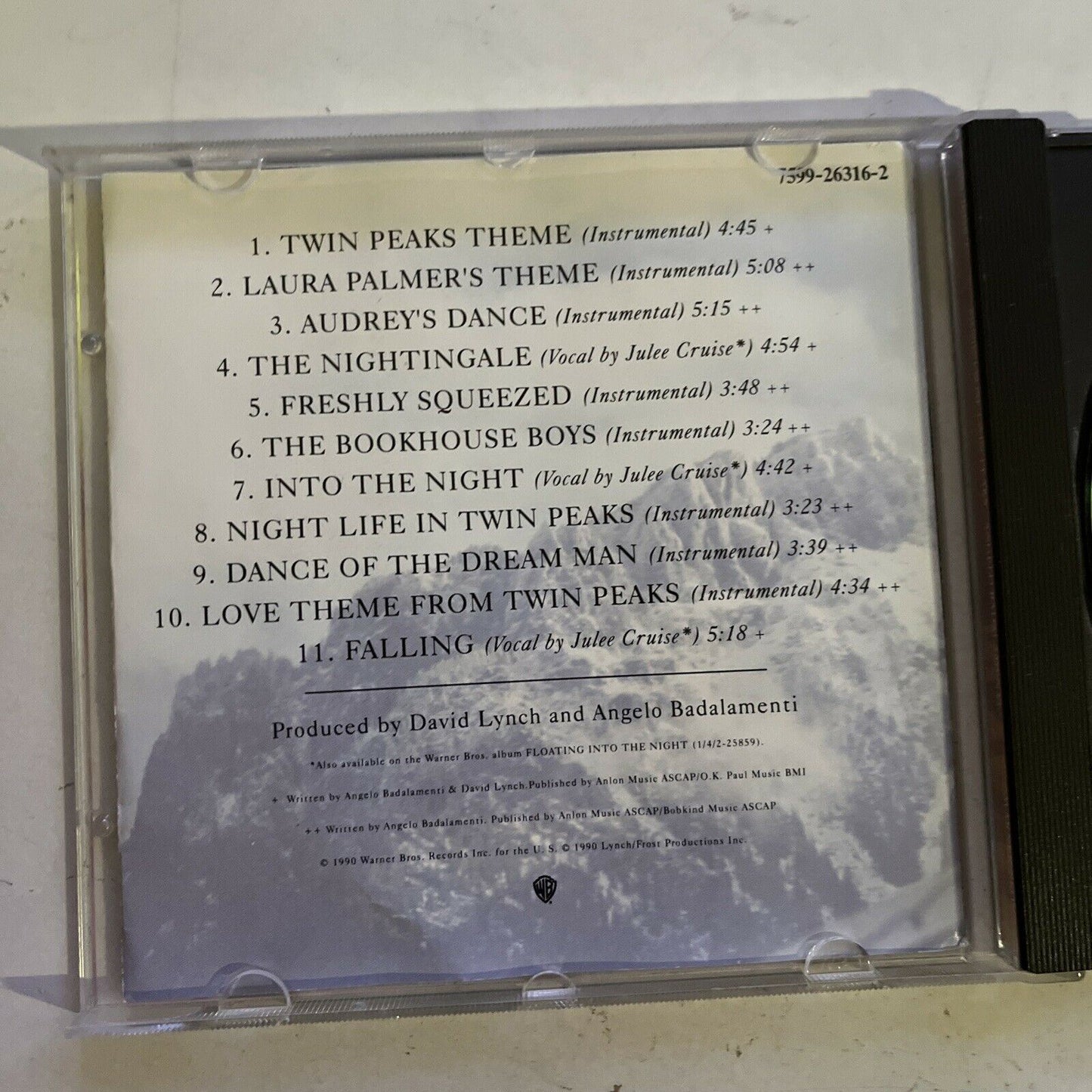 Angelo Badalamenti – Official Music From Twin Peaks (CD, 1990) Album