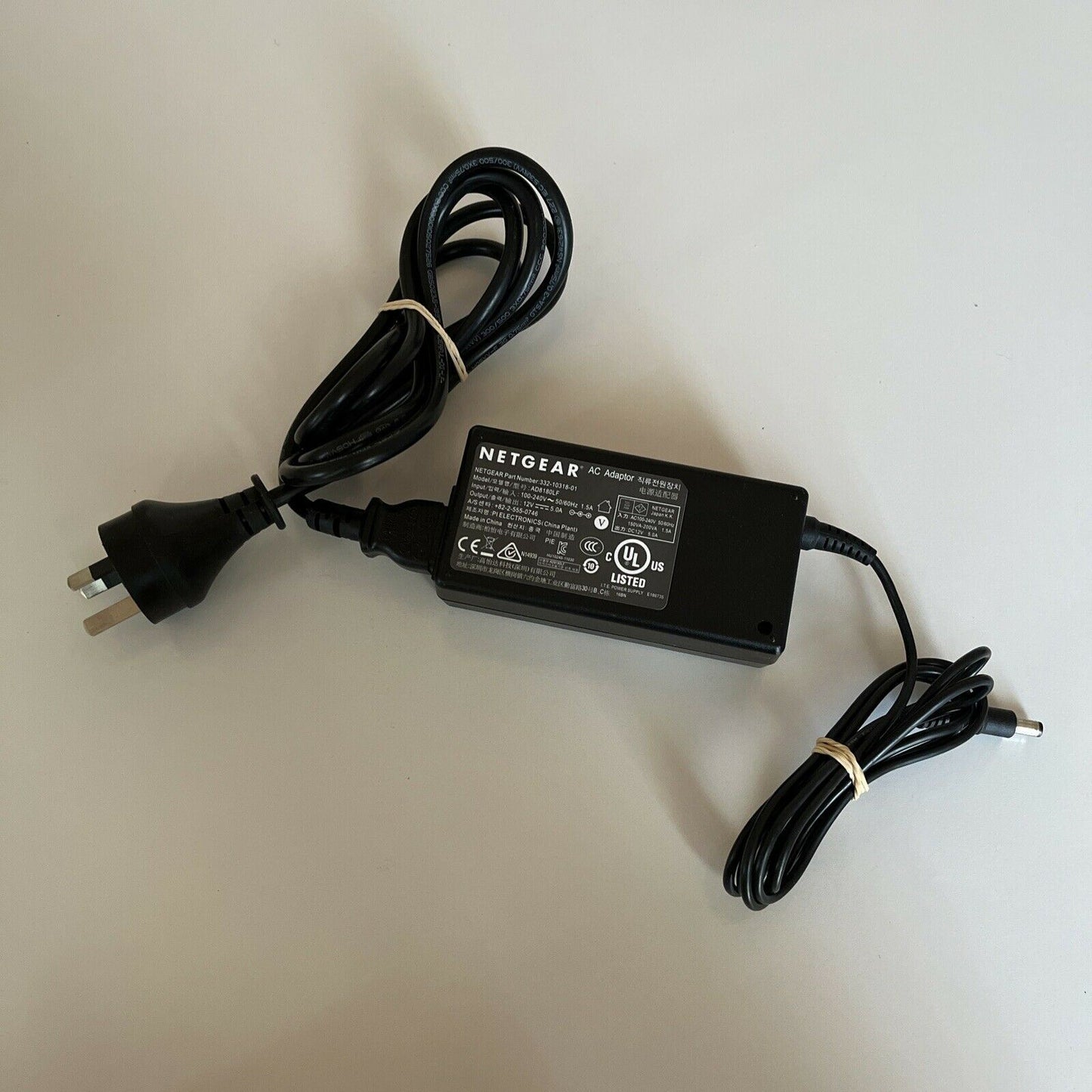 Genuine Netgear AD8180LF AC Adapter 12V 5A  Power Supply