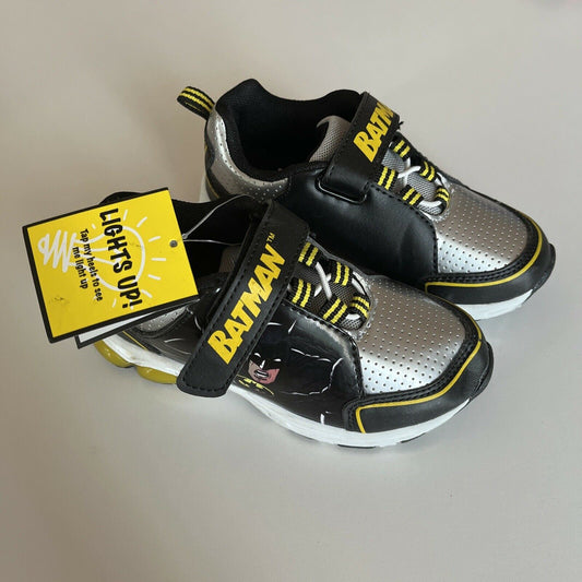 Batman Light Up Children's Shoes Size US 7 / AU 5 / UK 5