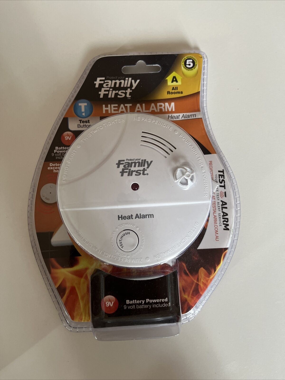 Family First Heat Alarm FF9VHA