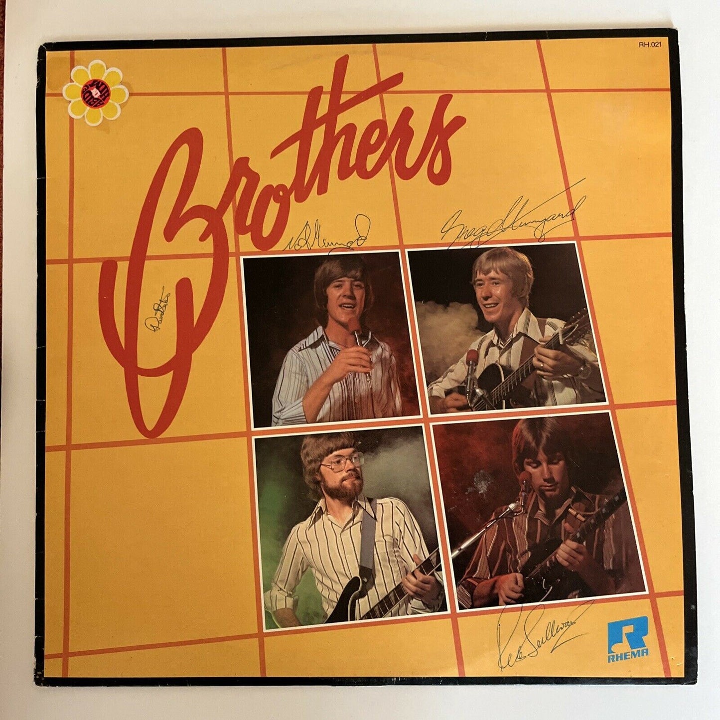 Brothers – Brothers 1979 Vinyl Record **Signed Cover!