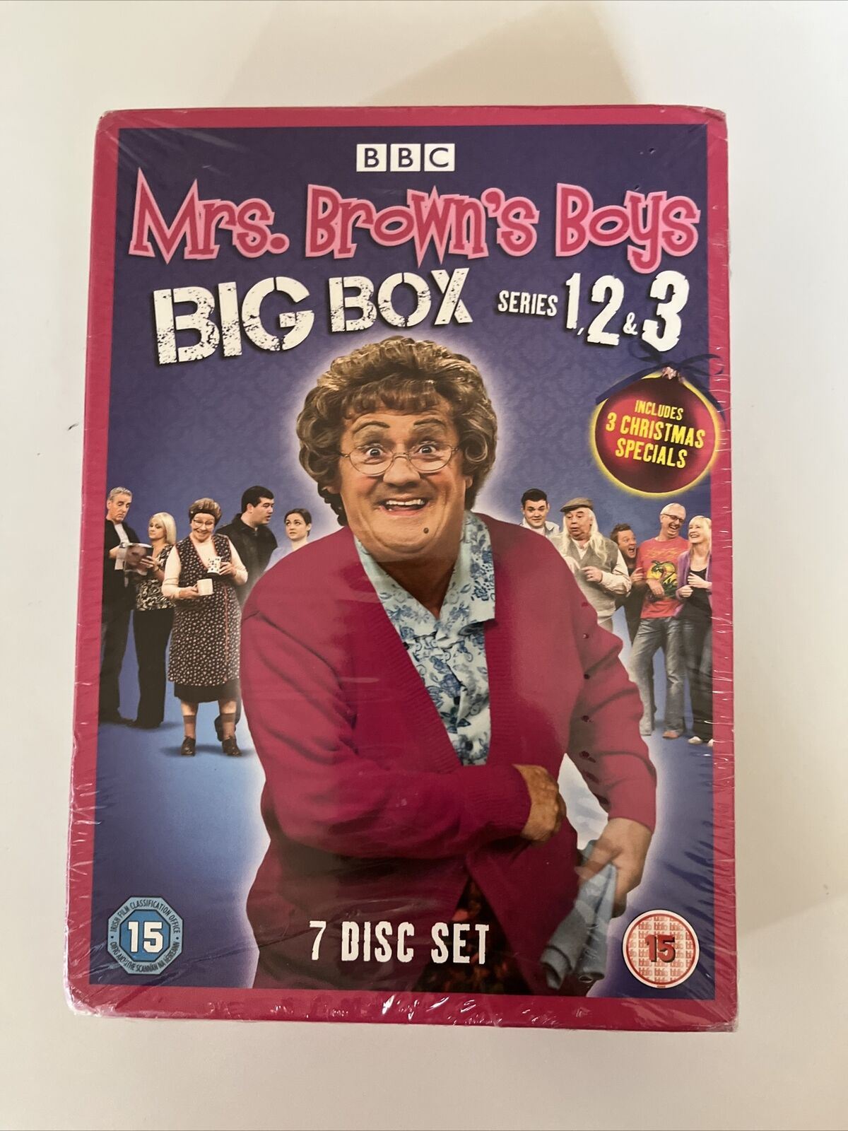 *New Sealed* Mrs Brown's Boys: Big Box - Series 1, 2 & 3 (DVD) Region 2