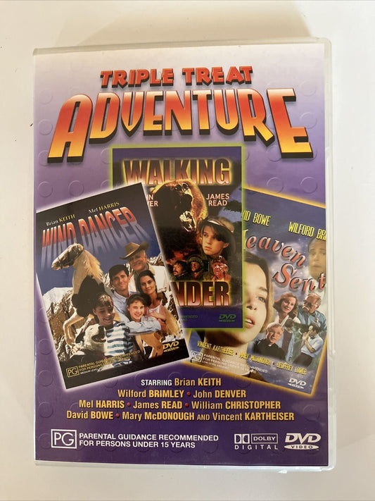 Wind Dancer / Walking Thunder / Heaven Sent DVD
