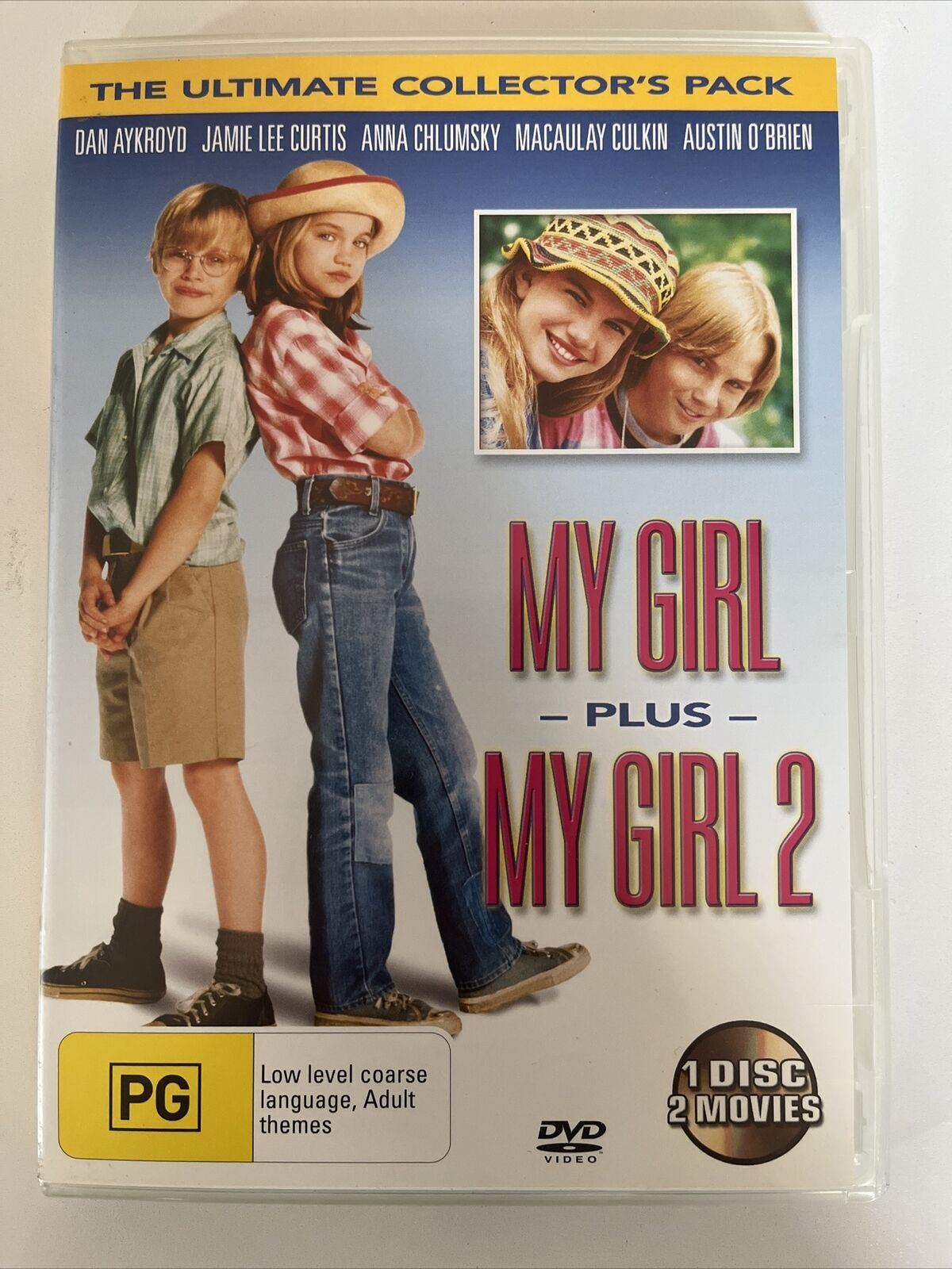 My Girl 1 & 2 (DVD, 1991) Dan Aykroyd, Jamie Lee Curtis, Macaulay Culkin Region4