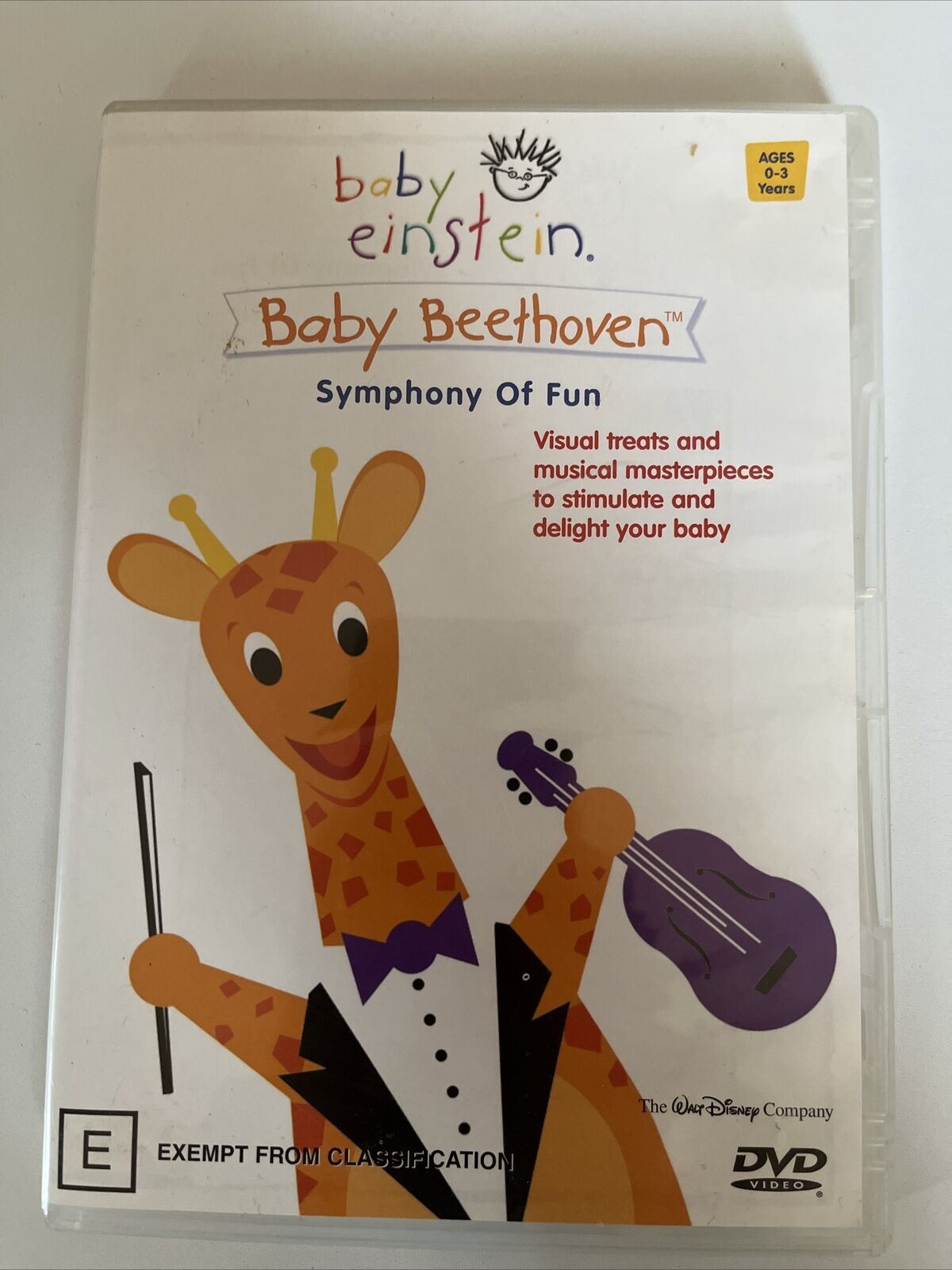 Baby Beethoven - Symphony of Fun (DVD, 2002) Disney Educational. All Regions