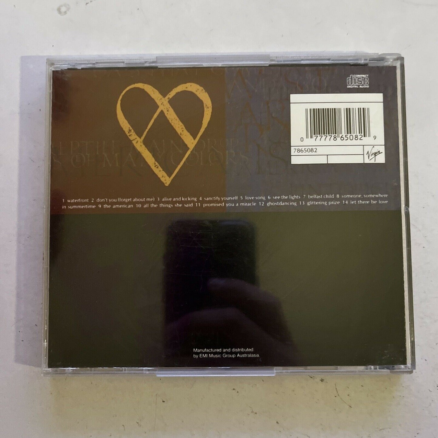 Simple Minds – Glittering Prize 81/92 (CD, 1992) Album