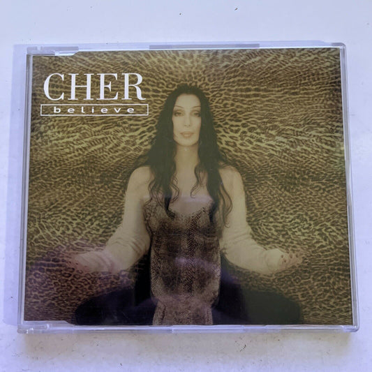 Believe by Cher (CD, 1998) Single