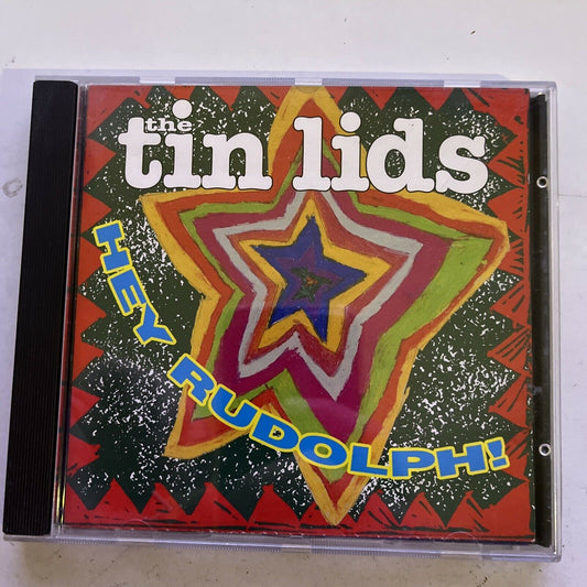 The Tin Lids ‎– Hey Rudolph! (CD, 1991, Album) Christmas Music