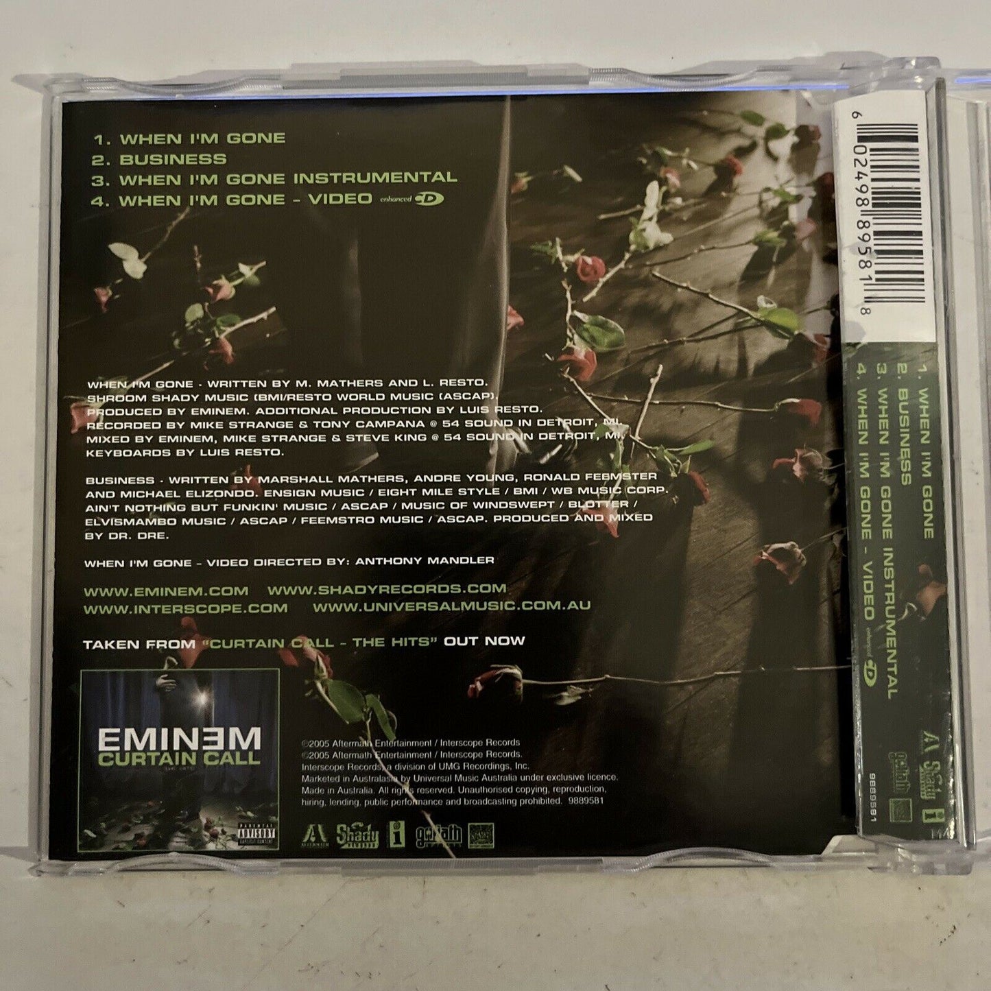 When I'm Gone by Eminem (CD, 2005)