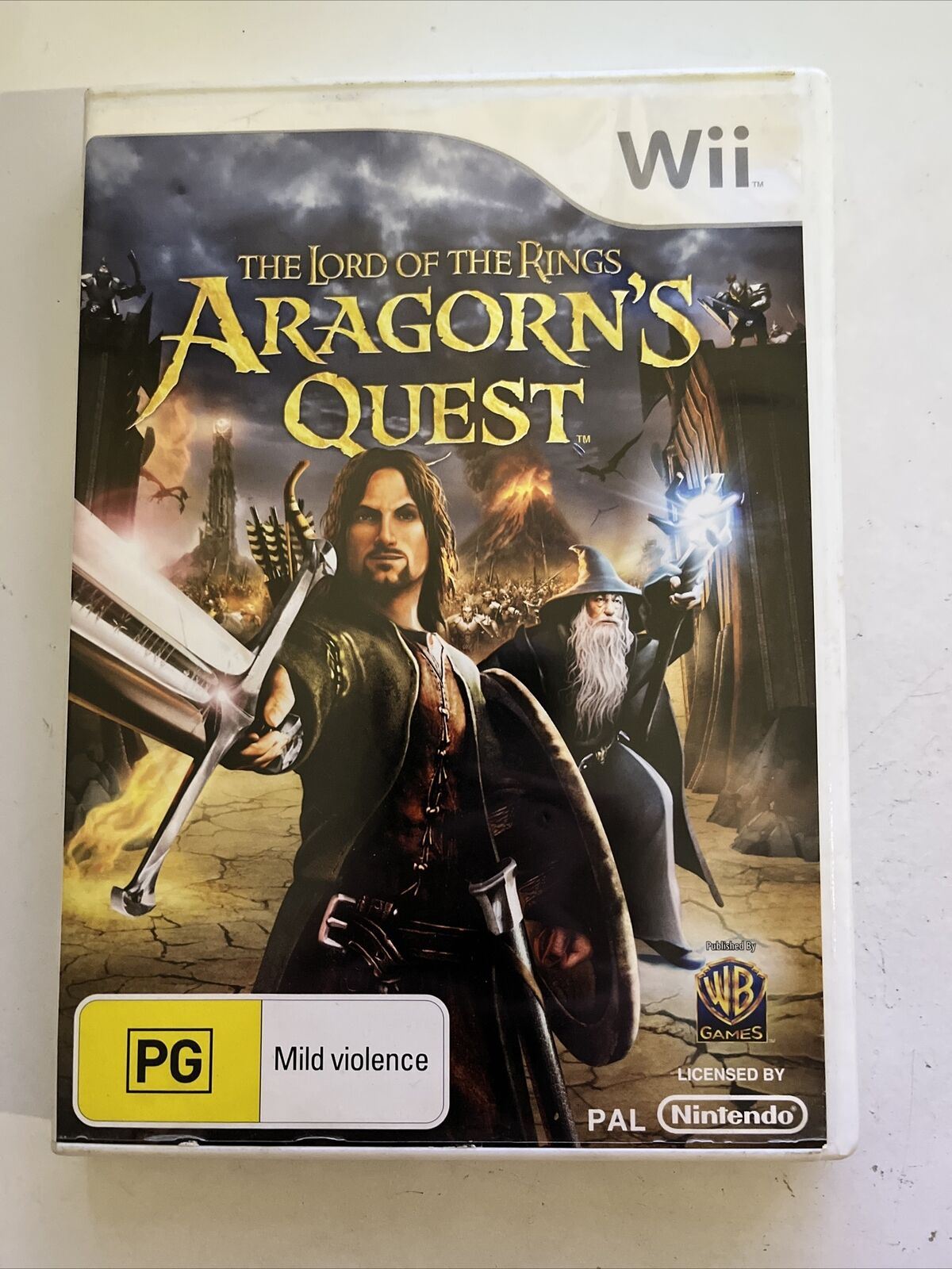 Lord of the Rings: Aragorn's Quest - Nintendo Wii PAL Game Complete wi ...