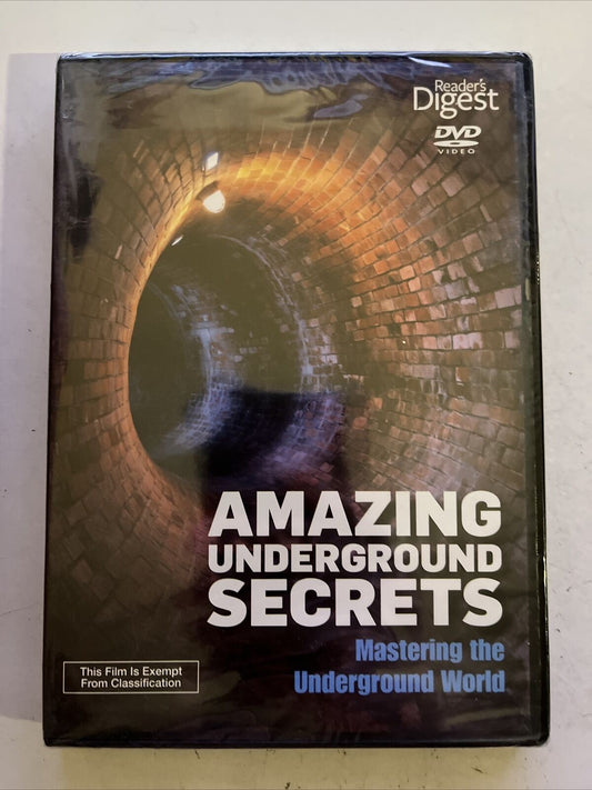 *New Sealed* Amazing Underground Secrets - Mastering The Underground World DVD