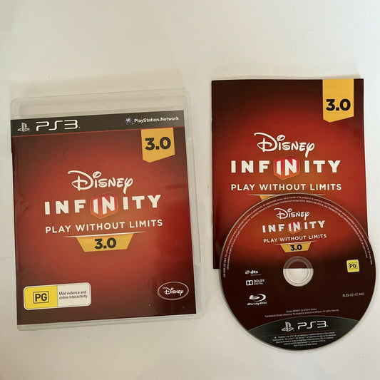 Disney Infinity 3.0 - PlayStation 3 PS3 Game with Manual