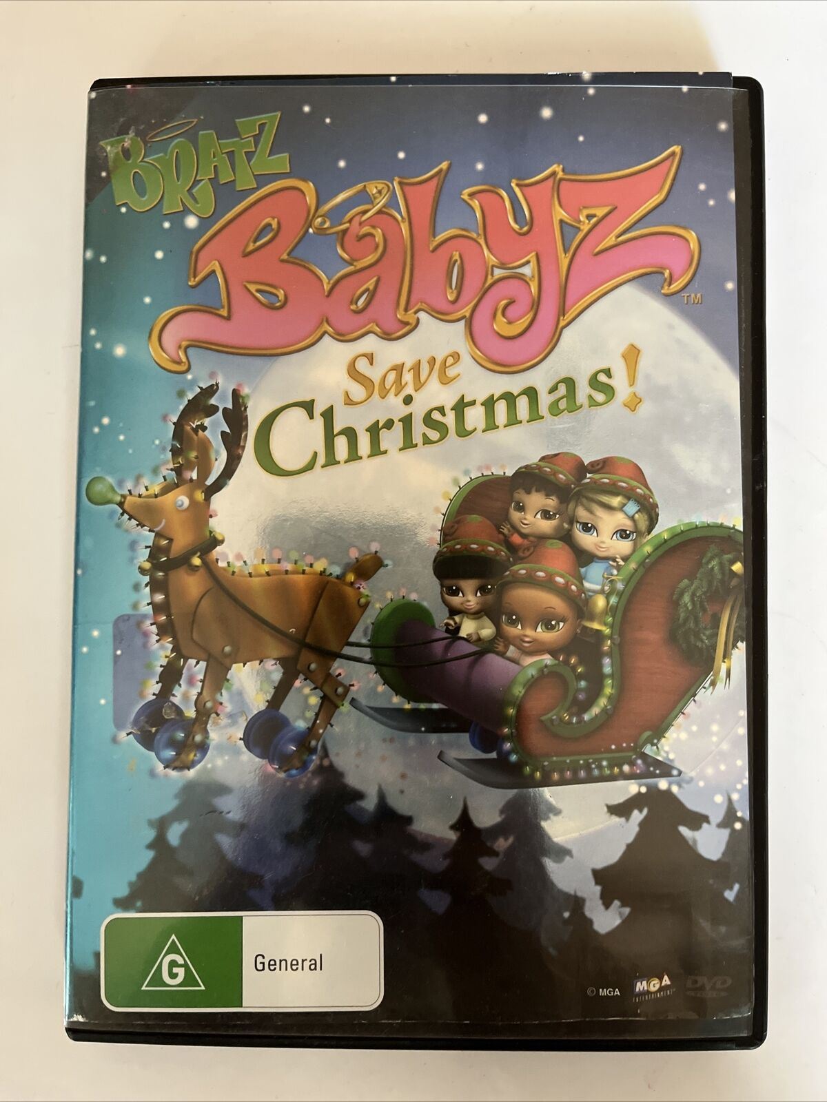 Bratz Babyz Save Christmas (DVD, 2006) Ashleigh Ball, Alexandra Carter. Region 4