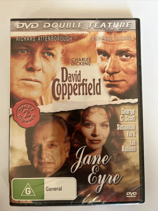 *New Sealed* David Copperfield / Jane Eyre (DVD) All Regions