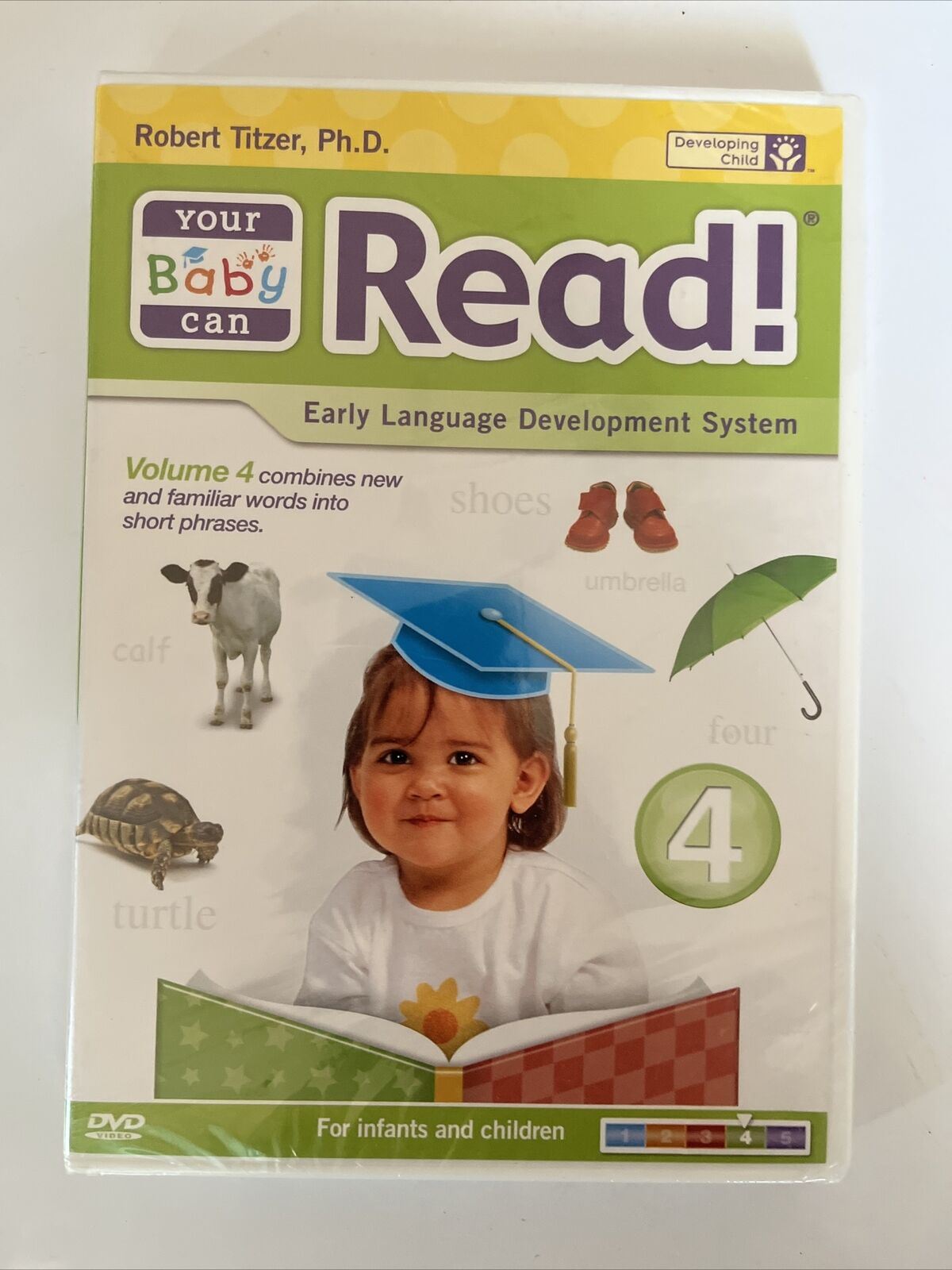 *New Sealed* Your Baby Can Read! - Volume 4 (DVD) Early Learning. All Regions