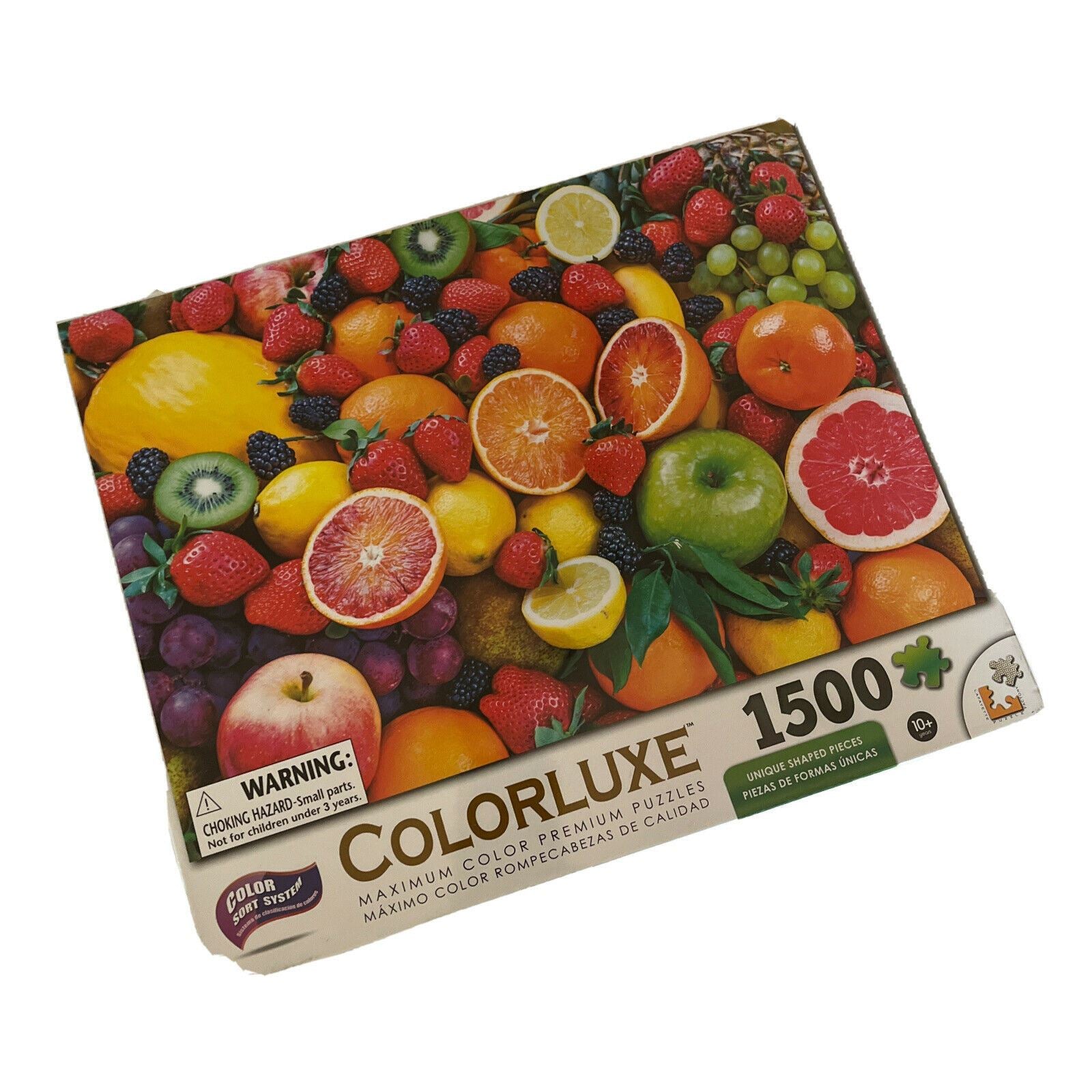 *New Sealed* Colorluxe 1500 Piece Puzzle - Fresh Mixed Fruits – Retro Unit