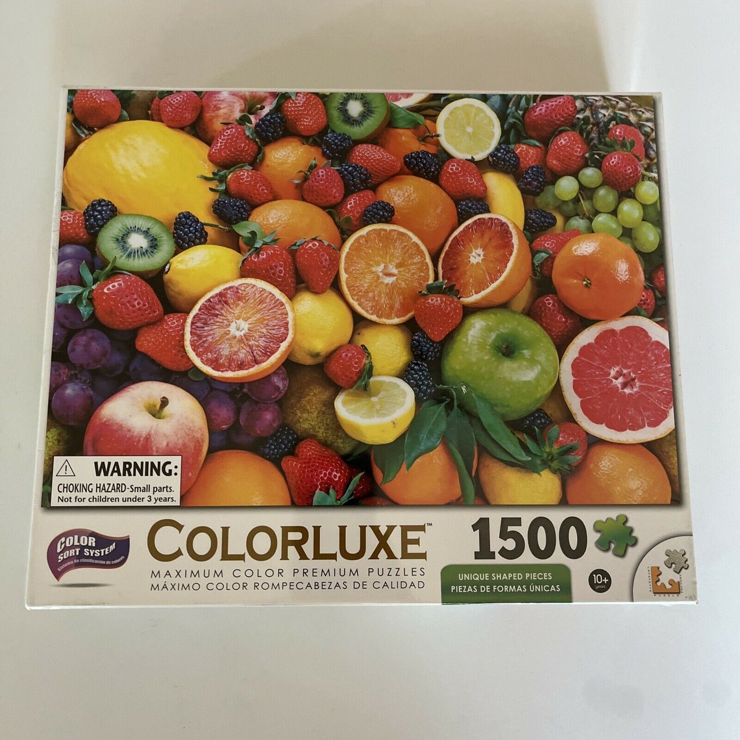 *New Sealed* Colorluxe 1500 Piece Puzzle - Fresh Mixed Fruits – Retro Unit