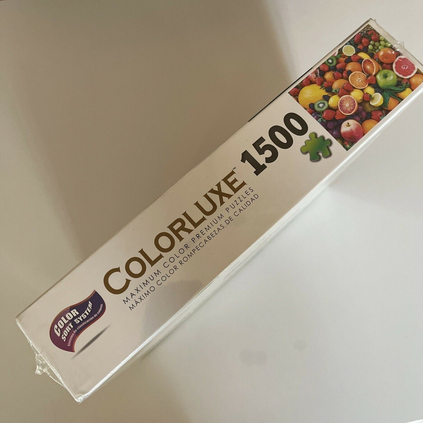 *New Sealed* Colorluxe 1500 Piece Puzzle - Fresh Mixed Fruits