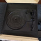 Brooklyn Retro Radio Record Turntable,  AM/FM Radio, Bluetooth USB Speakers CTR9