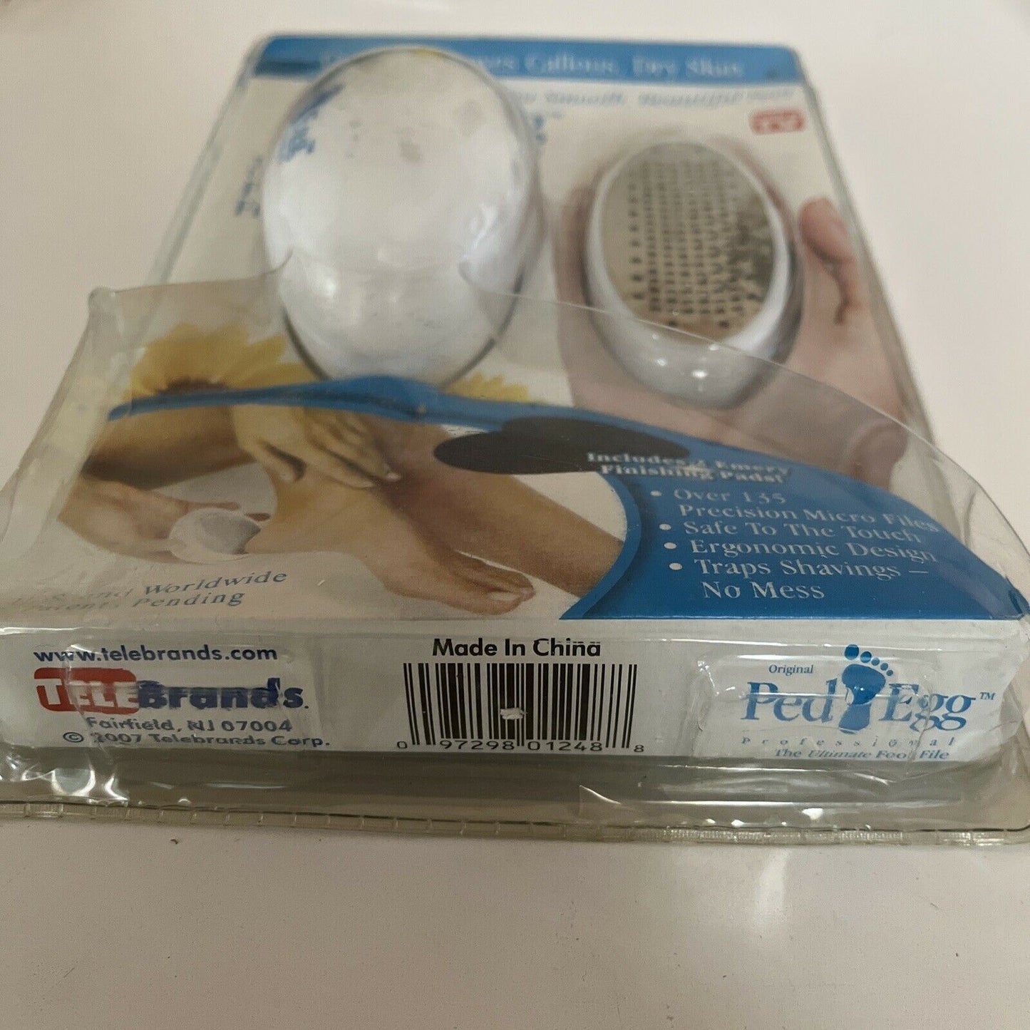 Ped Egg Original Ergonomic Foot File and Callus Remover