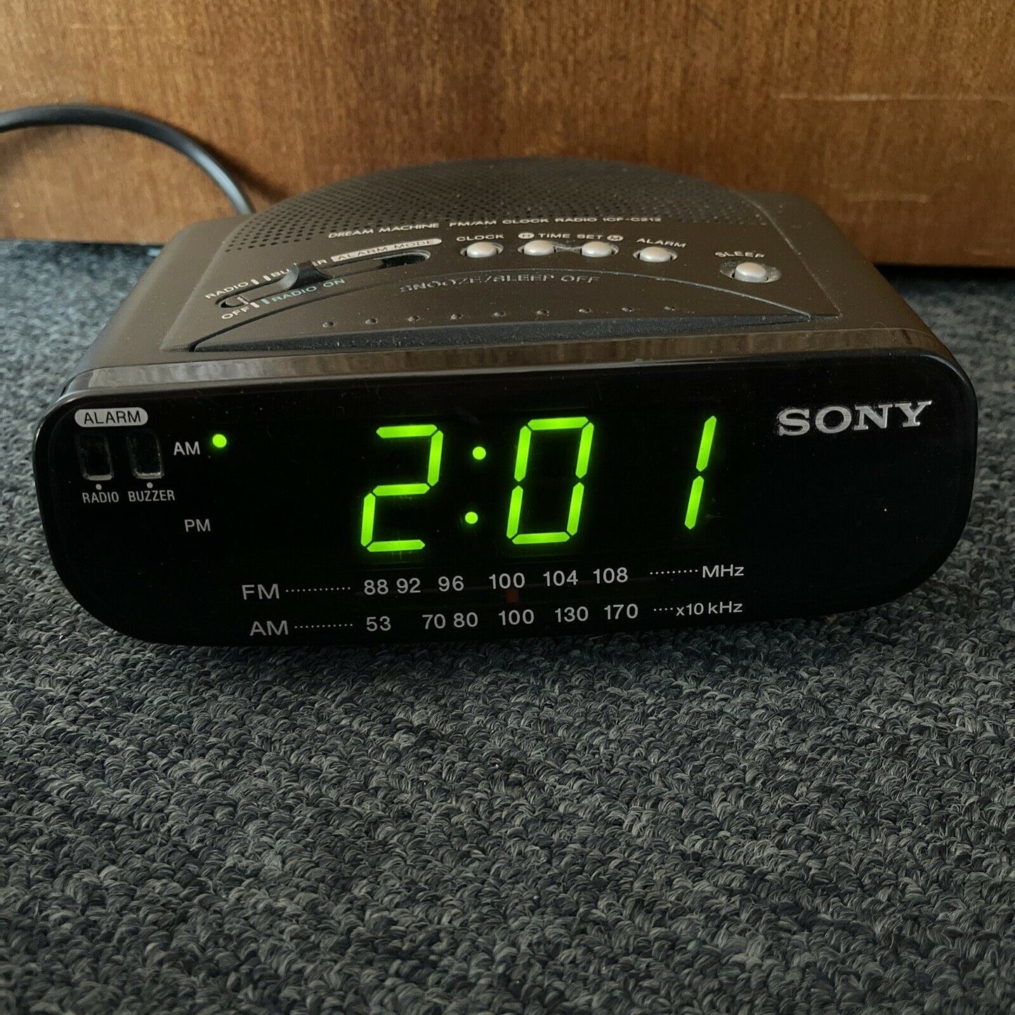 Sony ICF-C212 Alarm Clock Radio